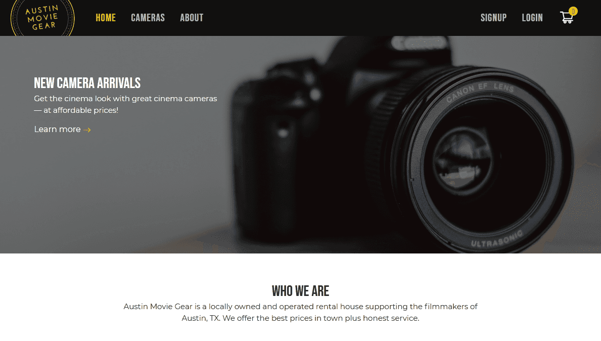 Austin Movie Gear screenshot